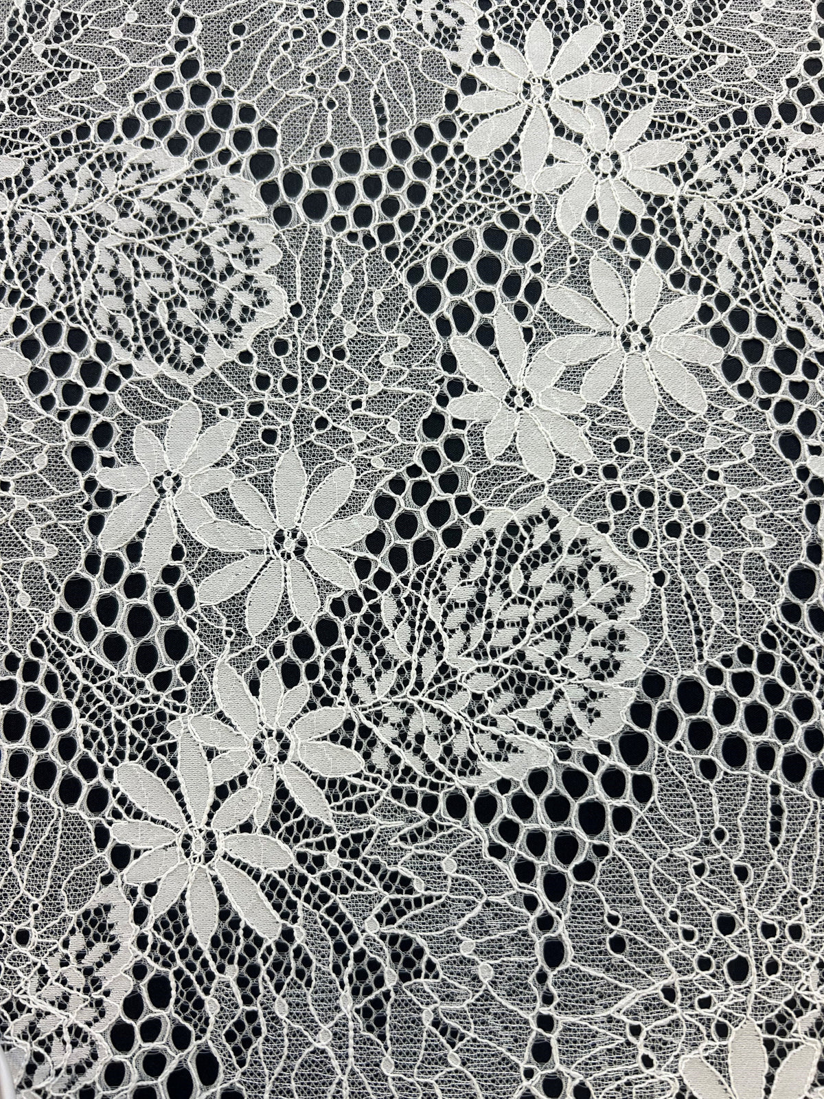 Dentelle Raschel ivoire - Ferdinande