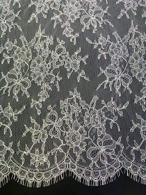 Dentelle Chantilly Blanche - Francesca