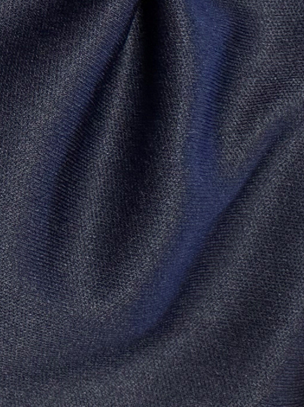 Tissu de doublure tricoté en polyester bleu marine français - Lituanie