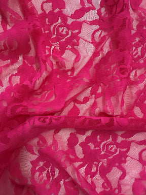 Dentelle Stretch Raschel Fuchsia – Matina