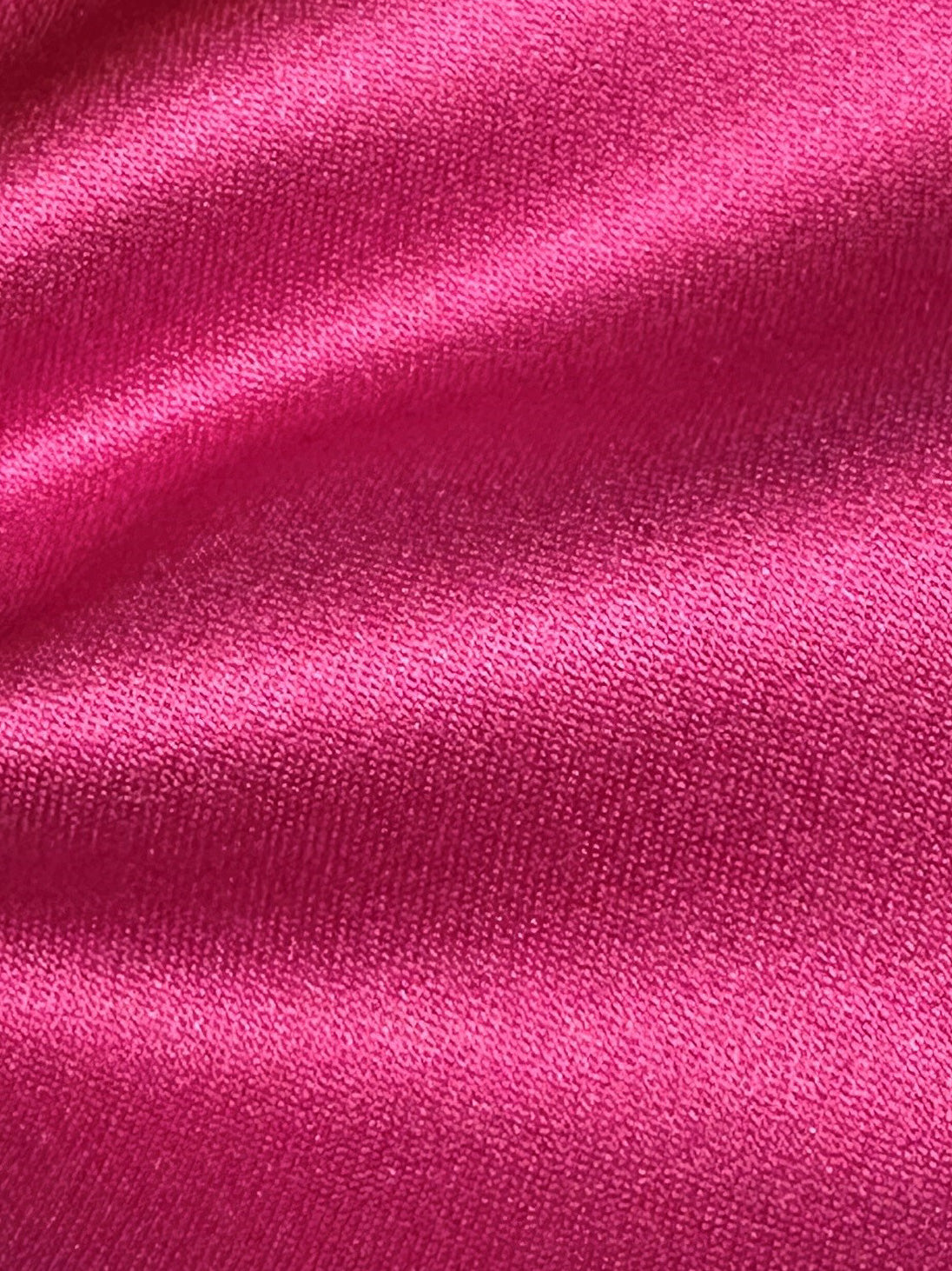 Satin de polyester fuchsia - Canada