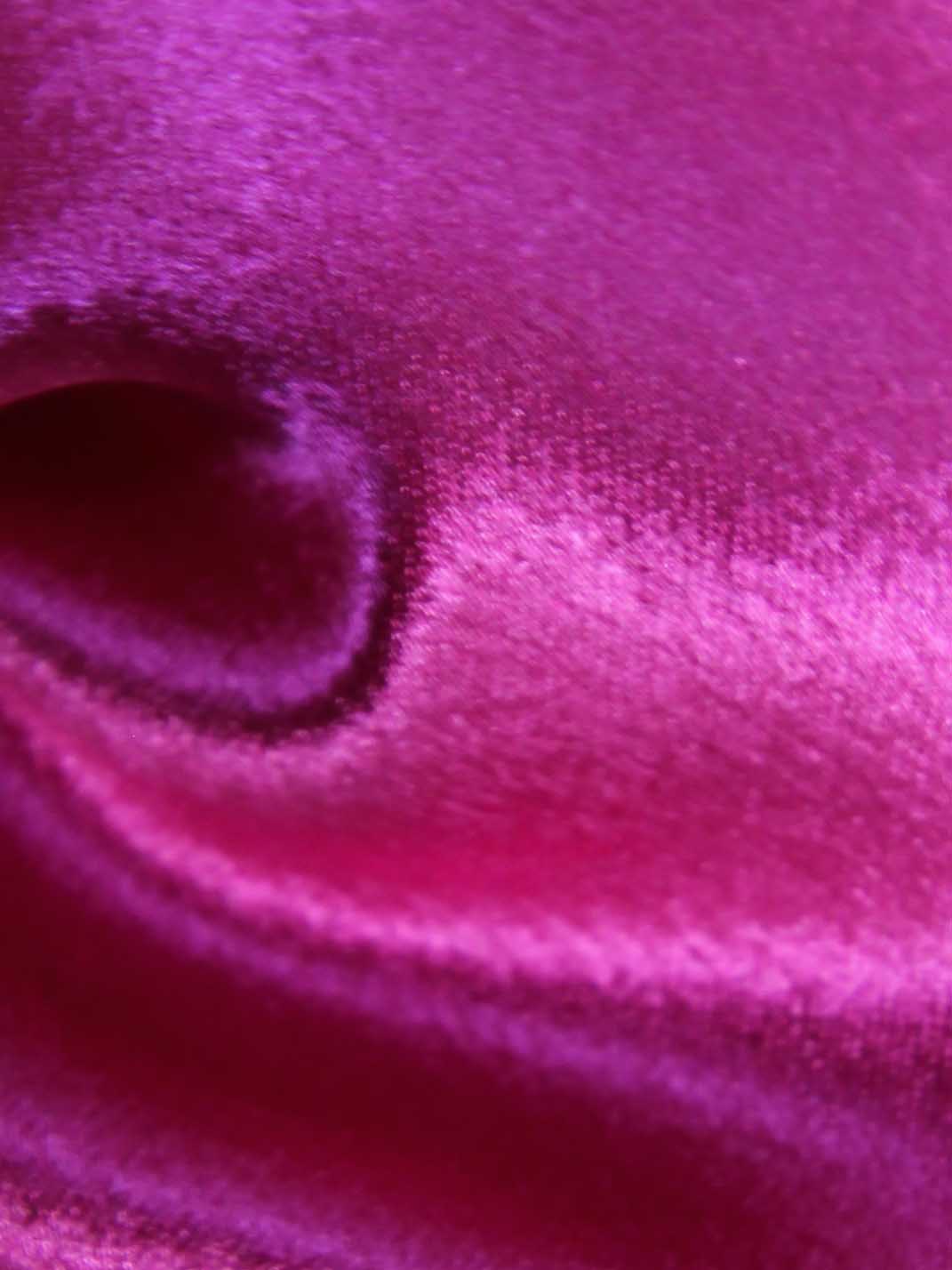 Satin Crêpe Polyester Fuchsia - Desire