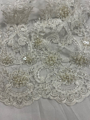 Dentelle Perle Ivoire - Geordie