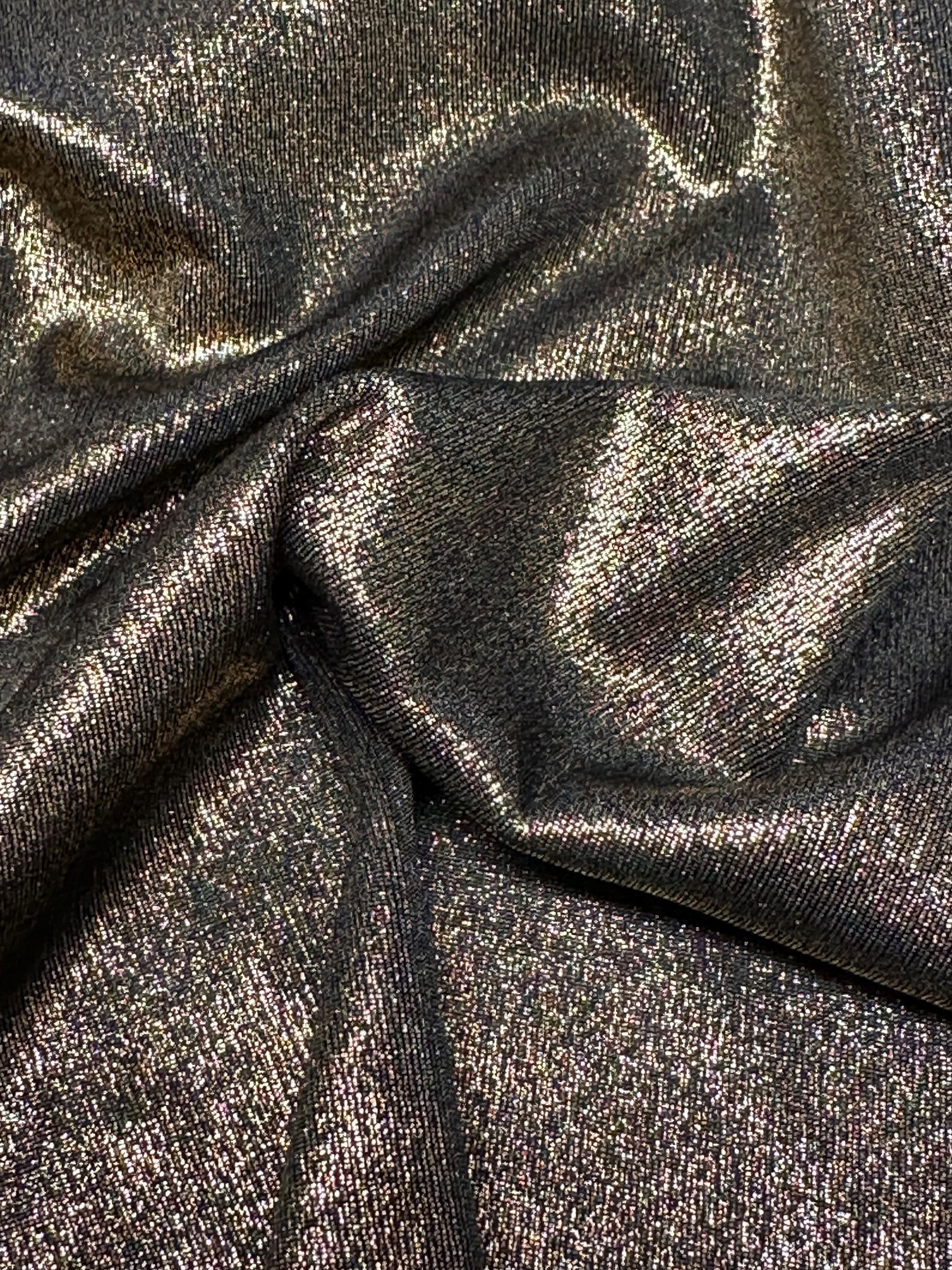 Tricot argenté effet mouillé - Virginie