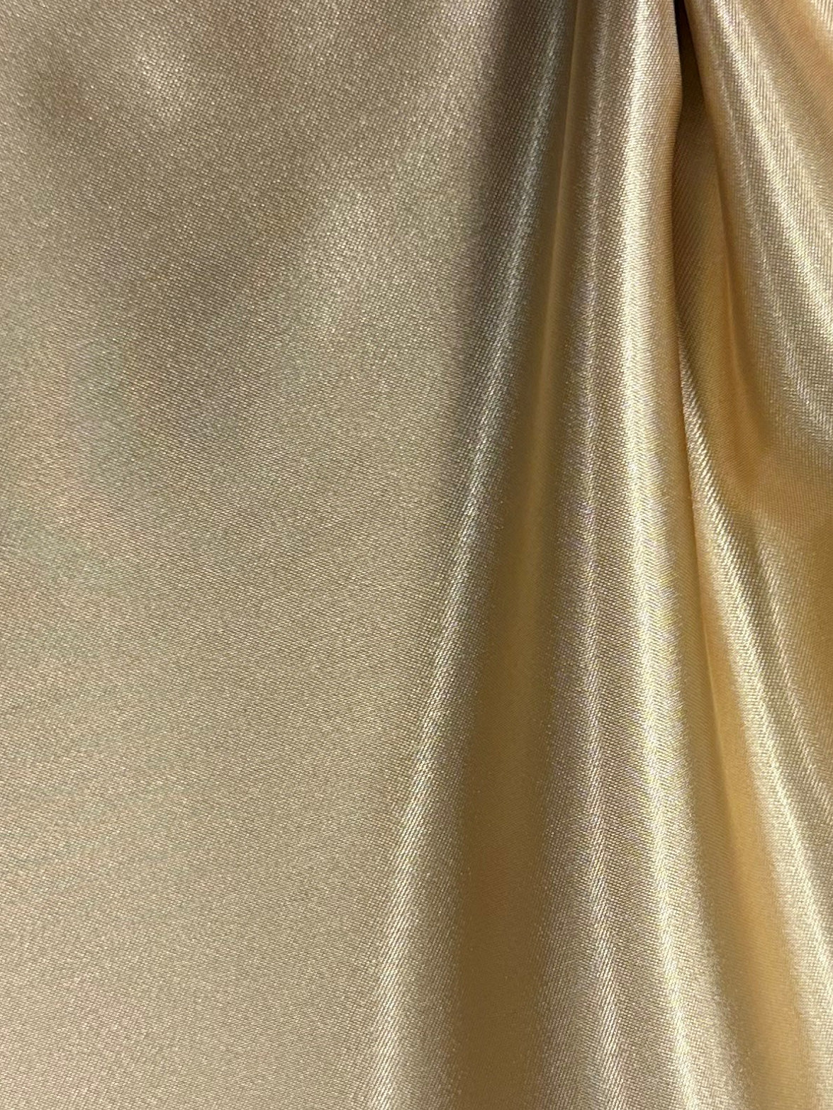 Gold Acetate Lining Fabric - Tuscany