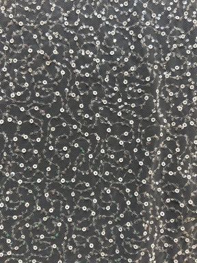 Tulle ivoire avec sequins - Graziella