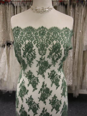 Dentelle vert foncé - Eleanor.