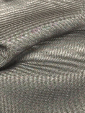 Grey Polyester Satin Fabric - Redeem