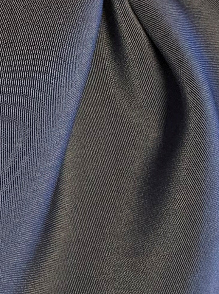 Satin de polyester gris léger - Jamaïque