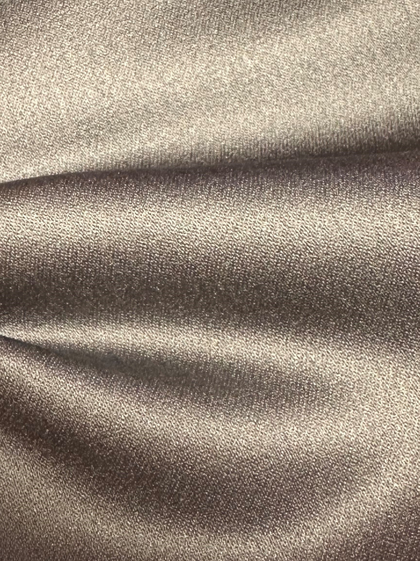 Satin polyester gris métallisé - Canada