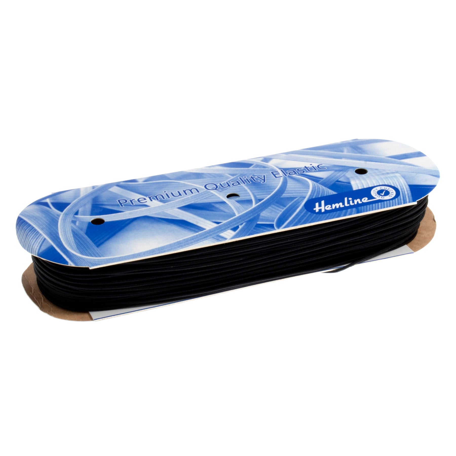 Cordon élastique noir 2 mm - HA6002
