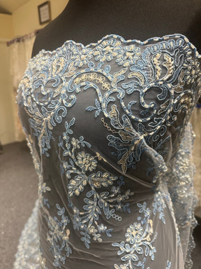 Dentelle bleue de Chine - Jessica