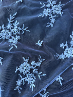 White Beaded Lace - Ream