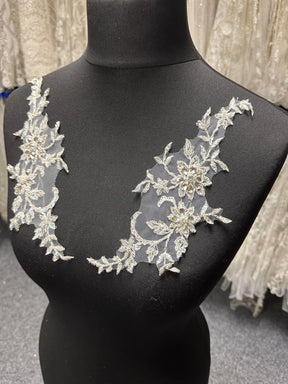 Appliques ornées de cristaux et de sequins - Fame