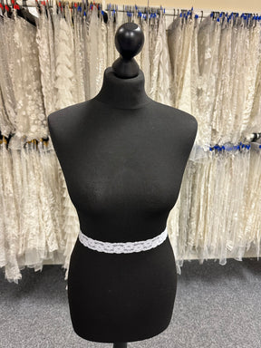 Bordure en dentelle blanche - Salubrious