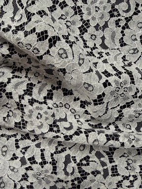 Dentelle Chantilly ivoire - LA4001