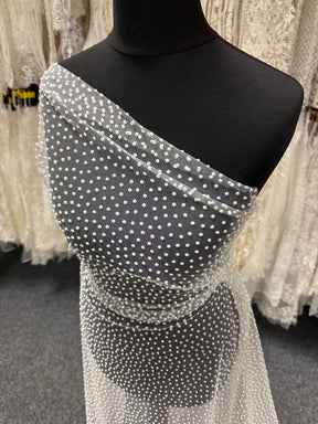 Dentelle ivoire à paillettes - Accessoire