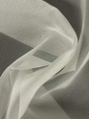 Mousseline de polyester ivoire - Danse