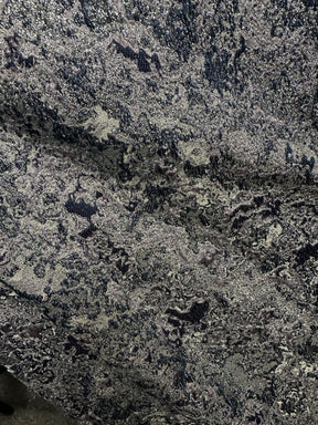 Jacquard Lurex texturé lavande - Latéral
