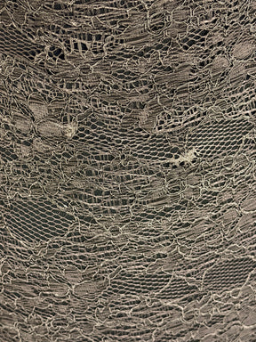 Chocolate Corded Lace - Landon
