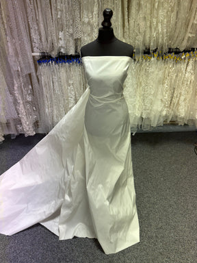 Pale Ivory Polyester Taffeta - Ramsay