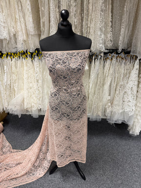 Pink Corded Lace - Mendap