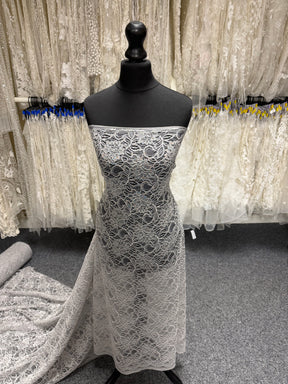 Silver Corded Lace - Mendap