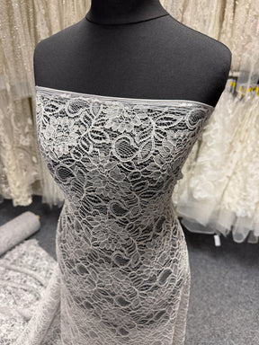 Silver Corded Lace - Mendap