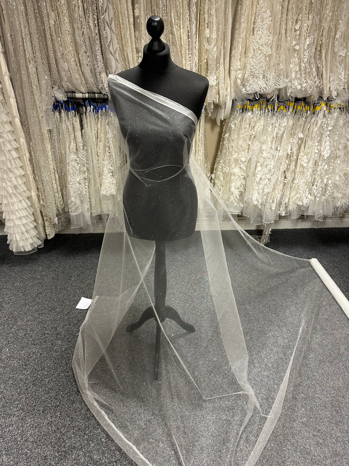 Tulle pailleté ivoire - Scalaway