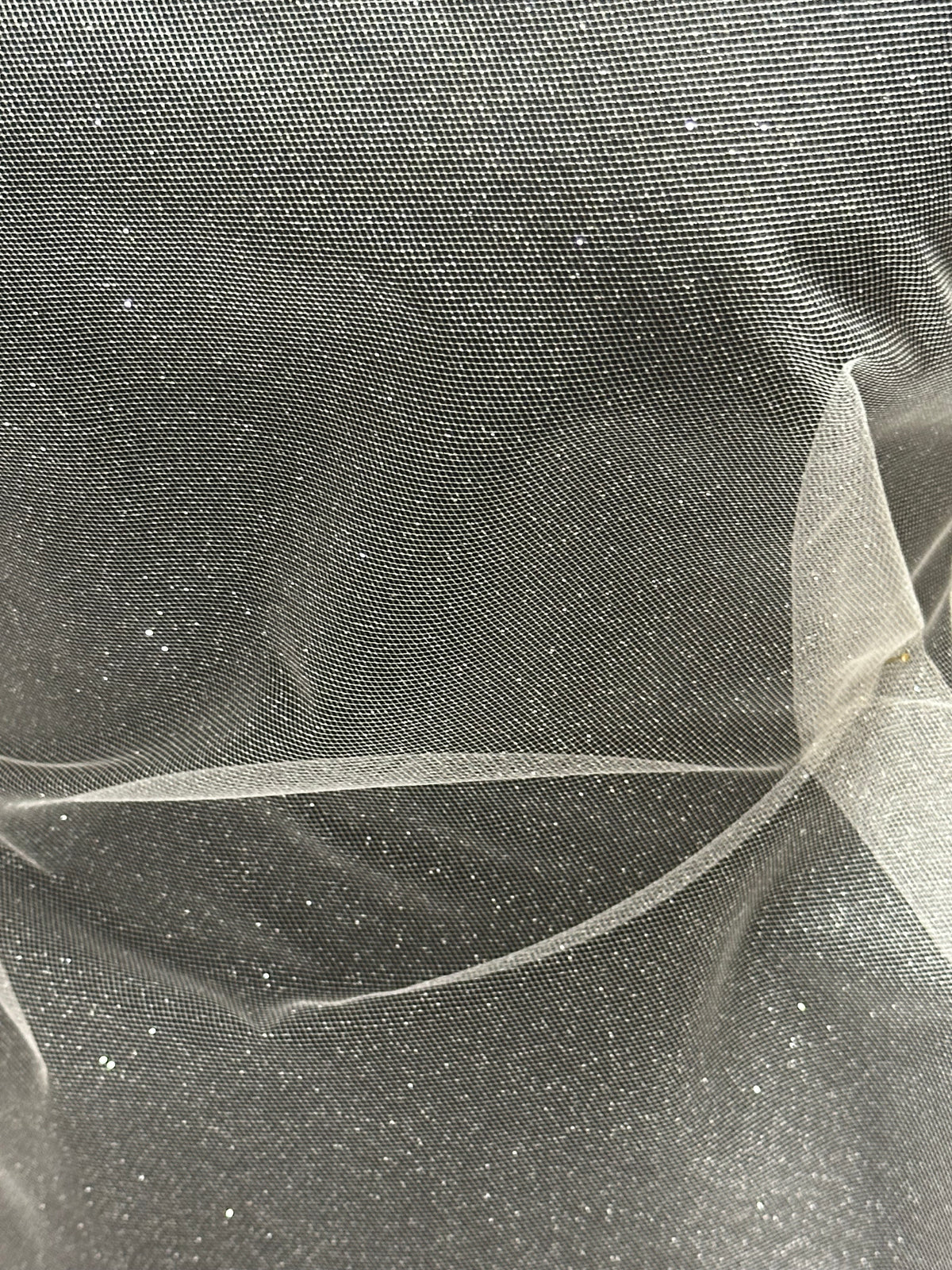 Tulle pailleté ivoire - Scalaway