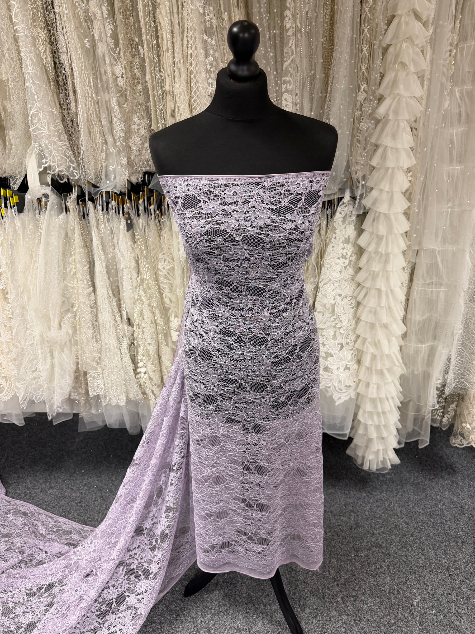 Lilac Corded Lace - Landon