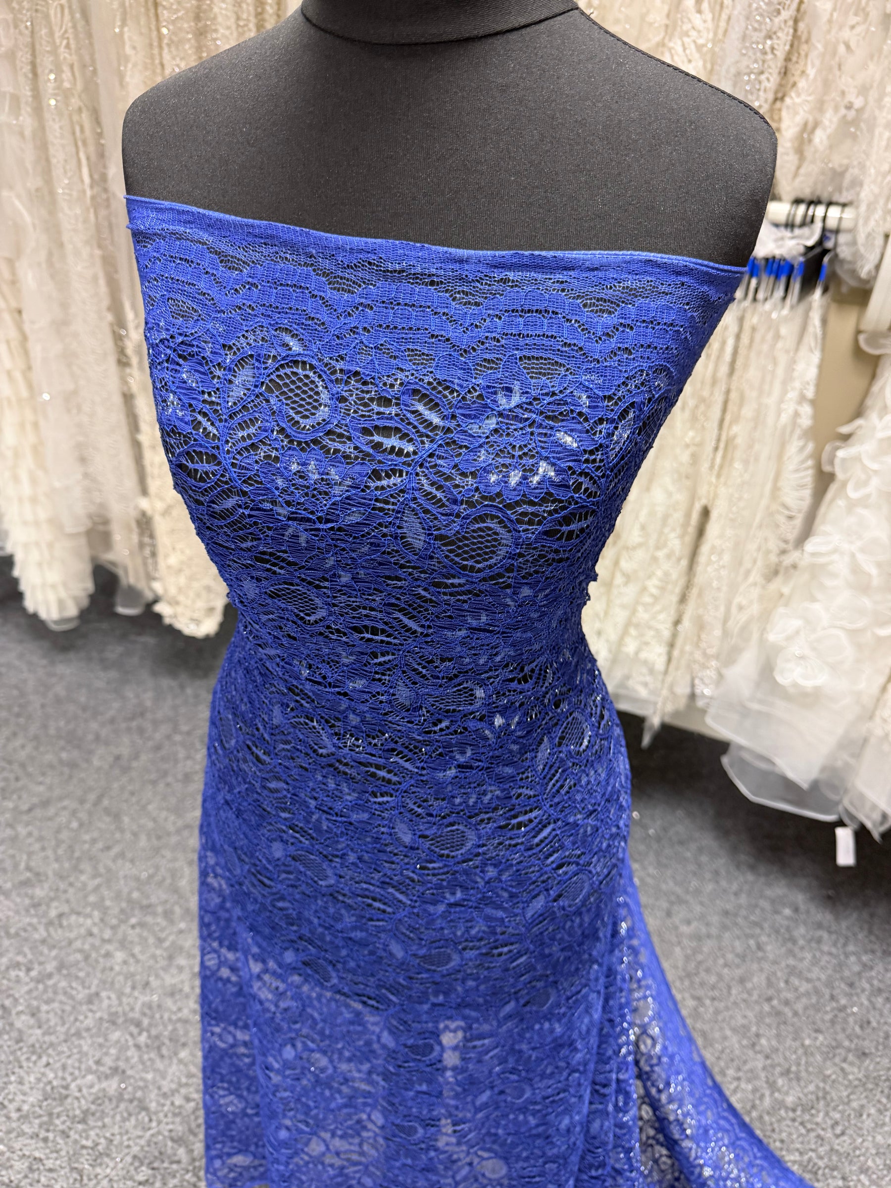 Blue Corded Lace - Mendap
