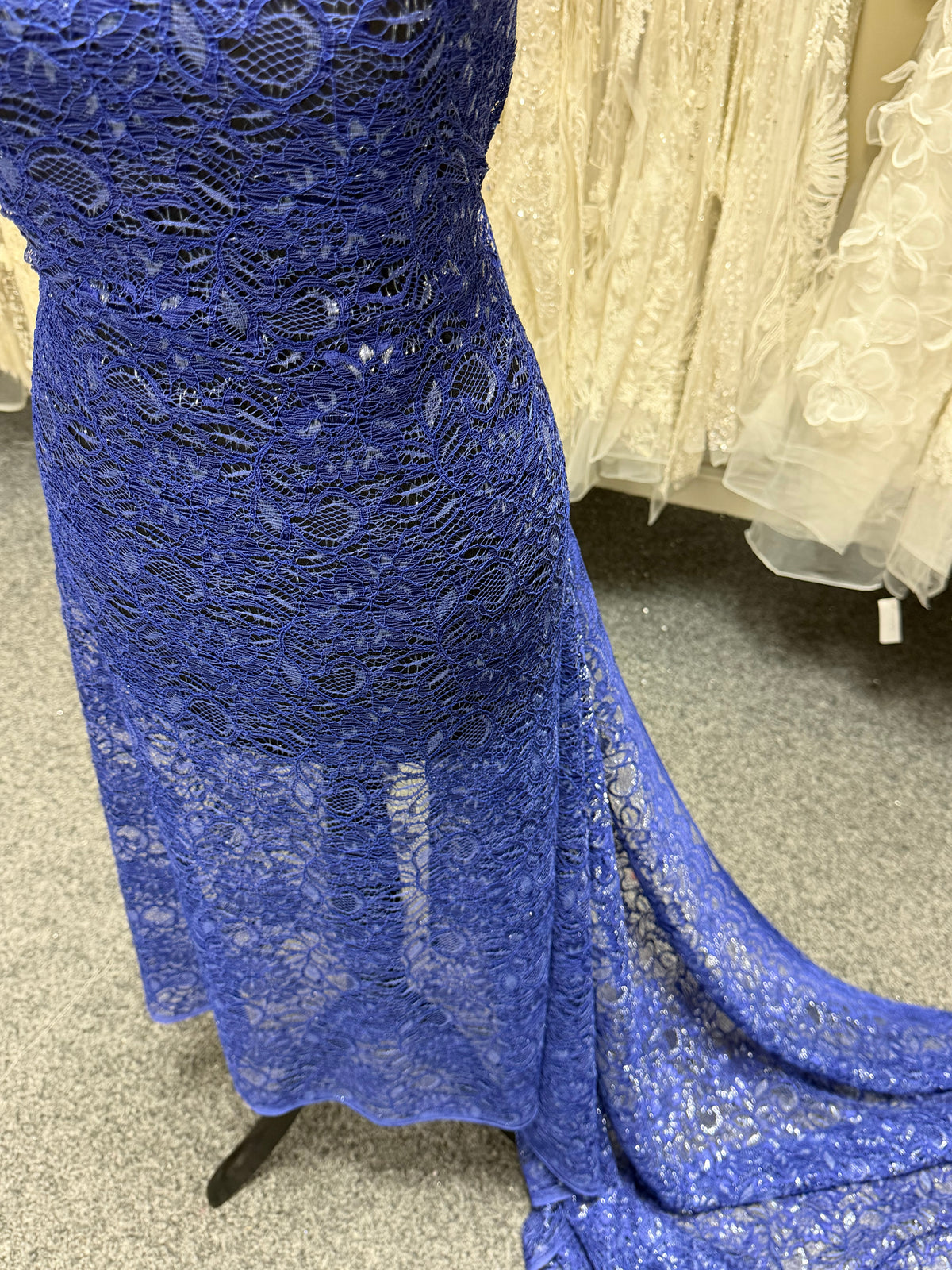 Blue Corded Lace - Mendap