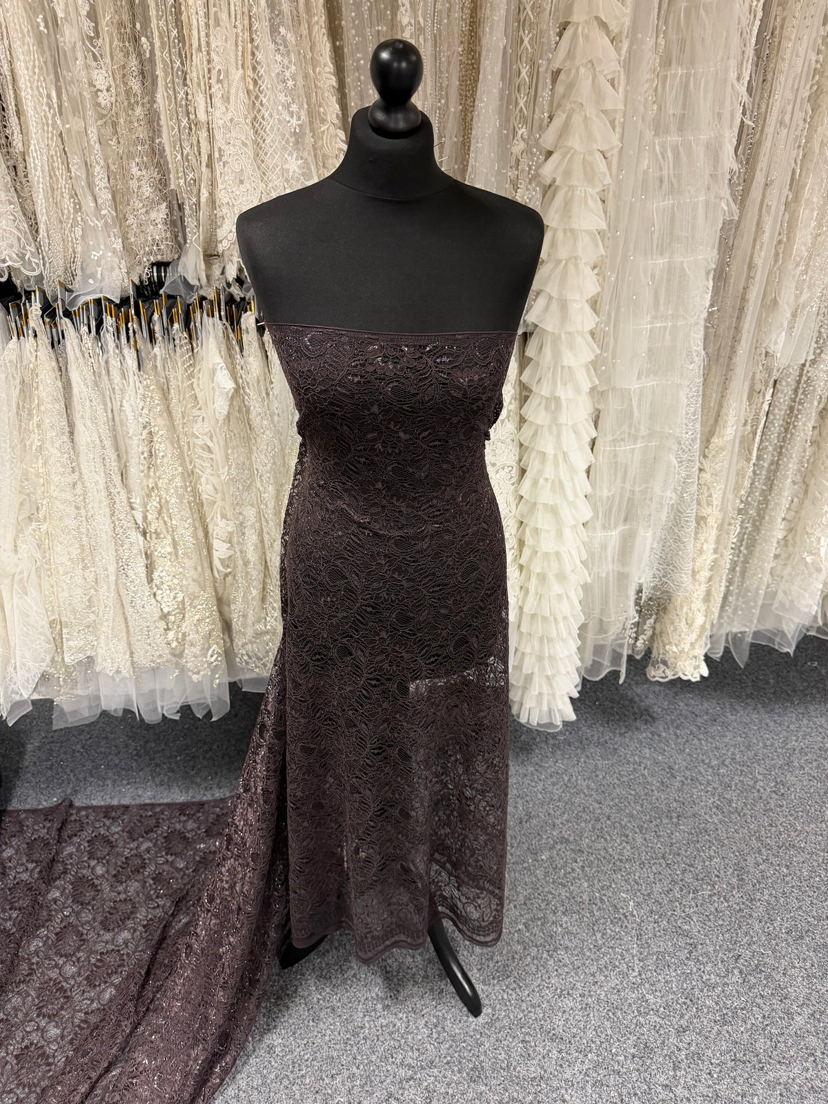 Brown Corded Lace - Mendap
