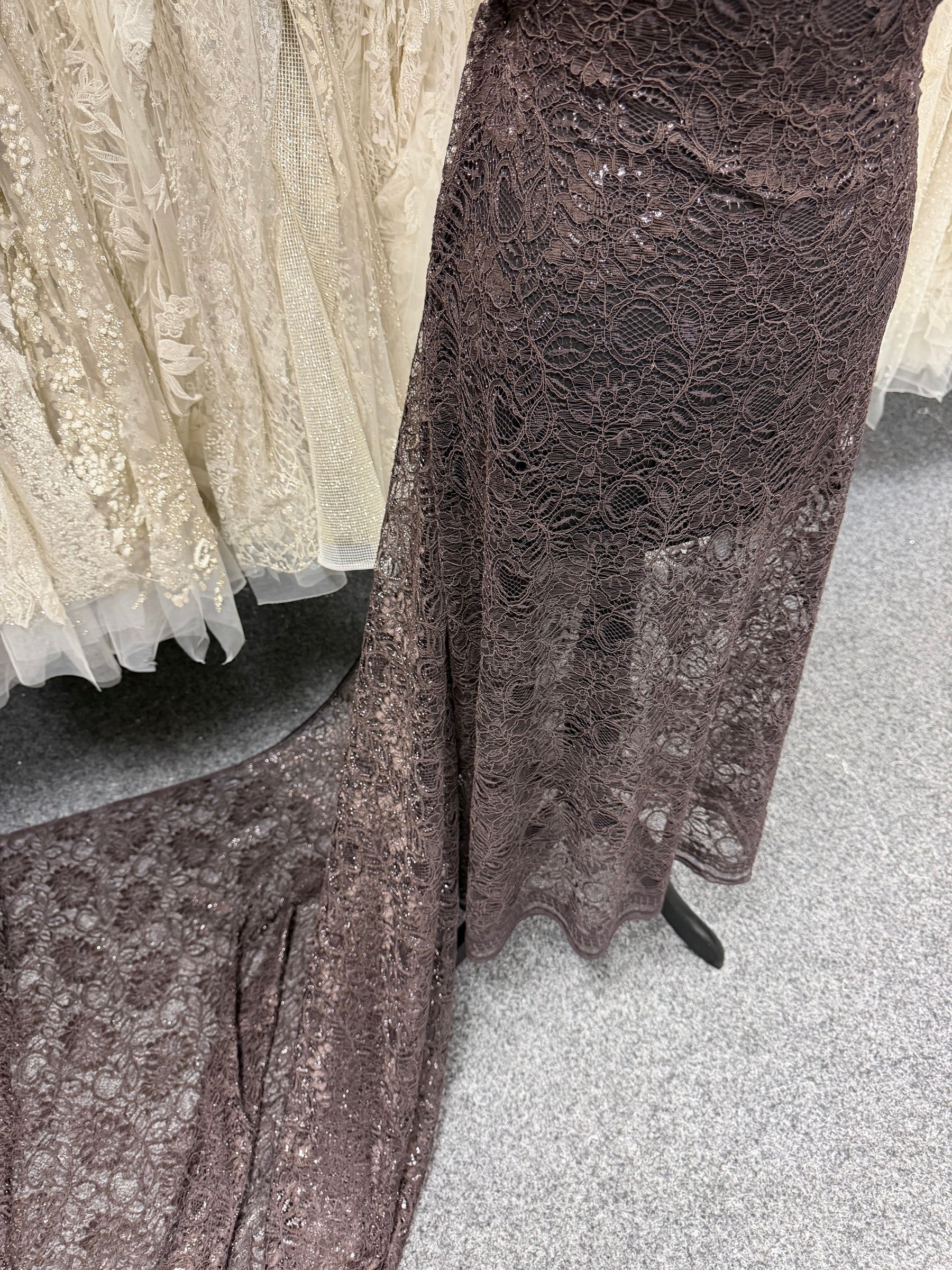 Brown Corded Lace - Mendap