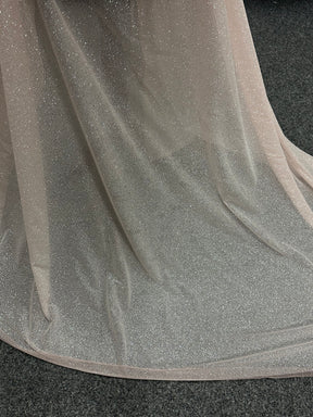 Tulle nu pailleté - Brillant