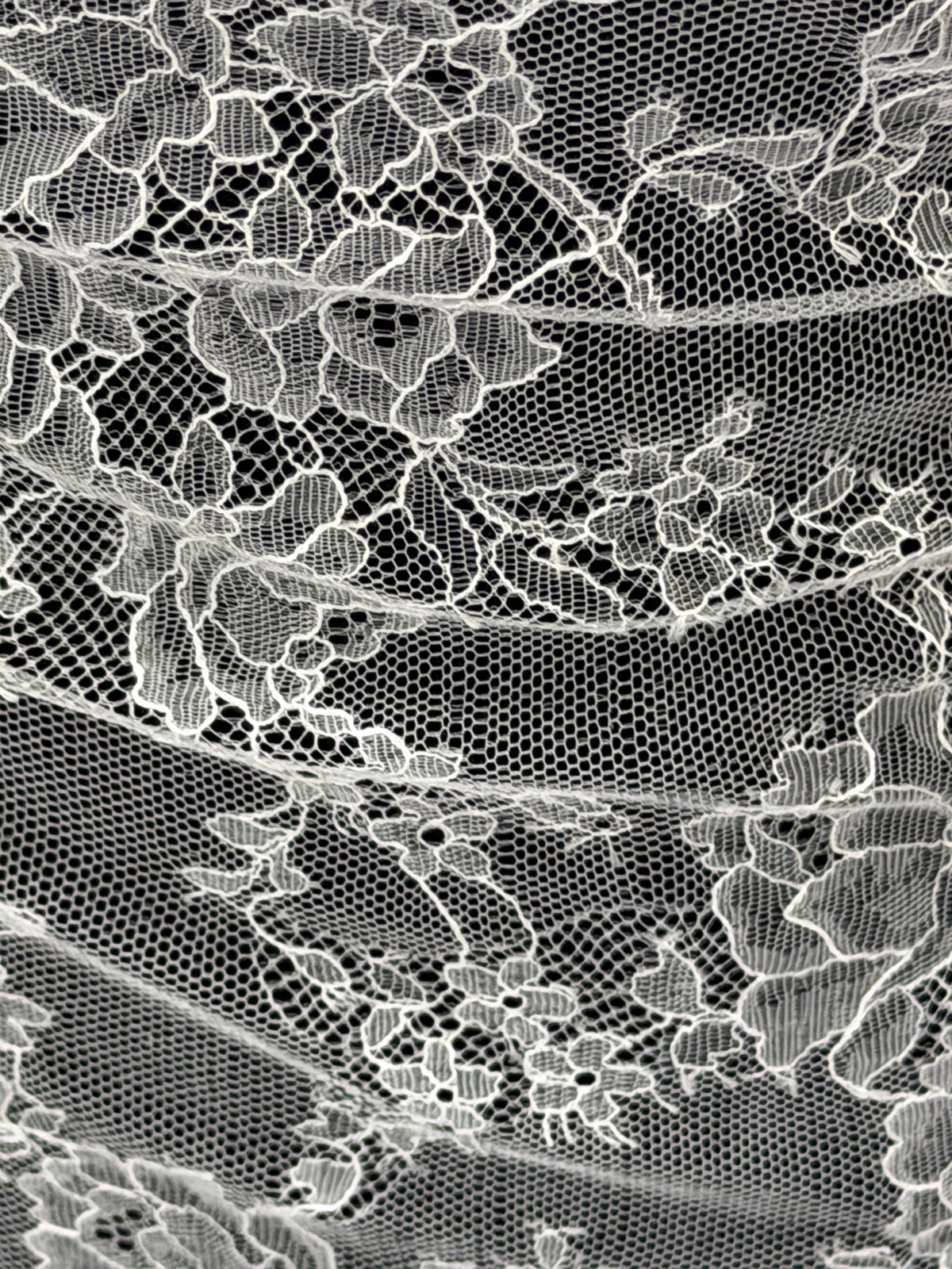 Ivory Chantilly Lace - P725