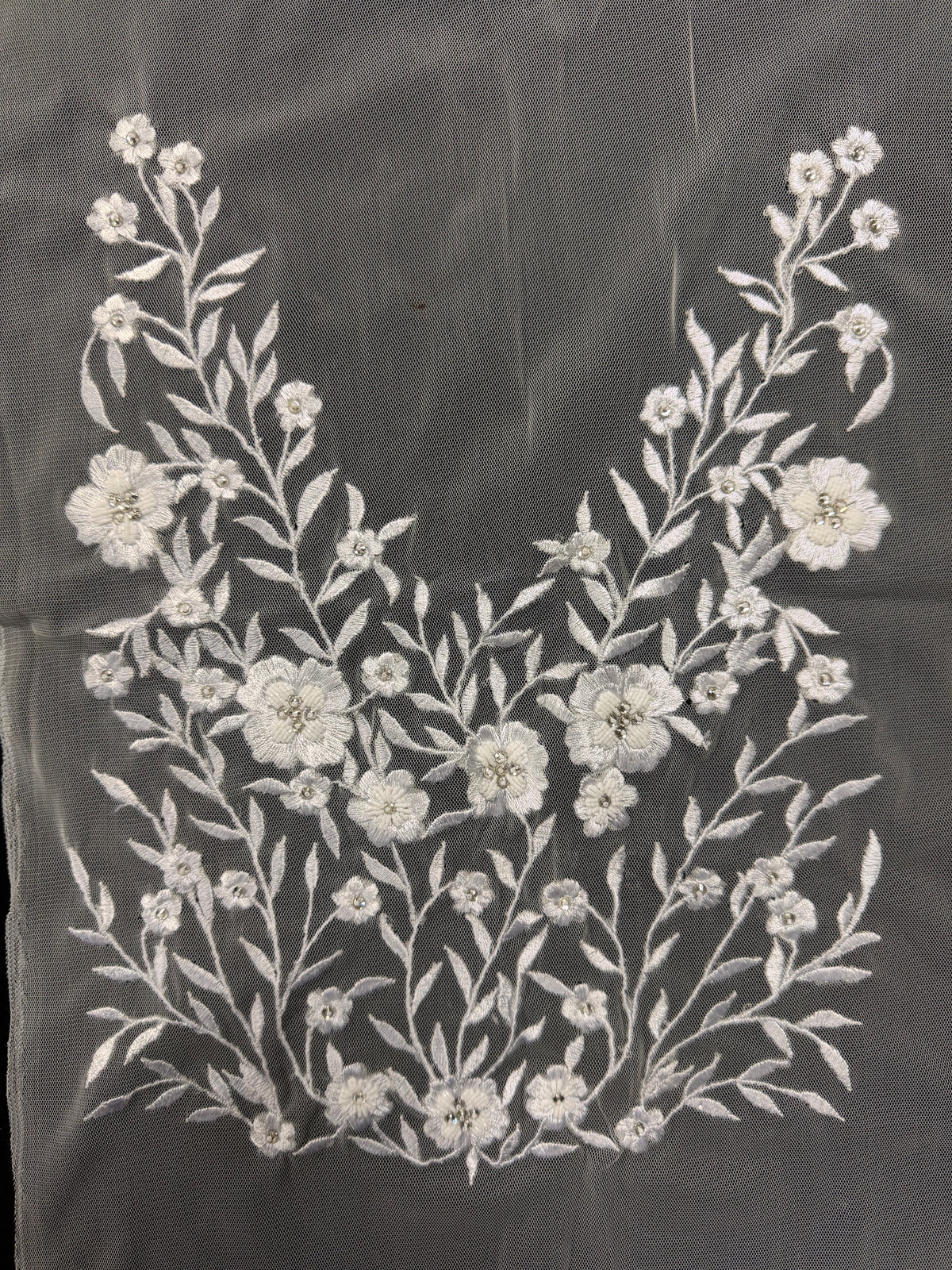 Beaded Embroidery Applique - MH3001