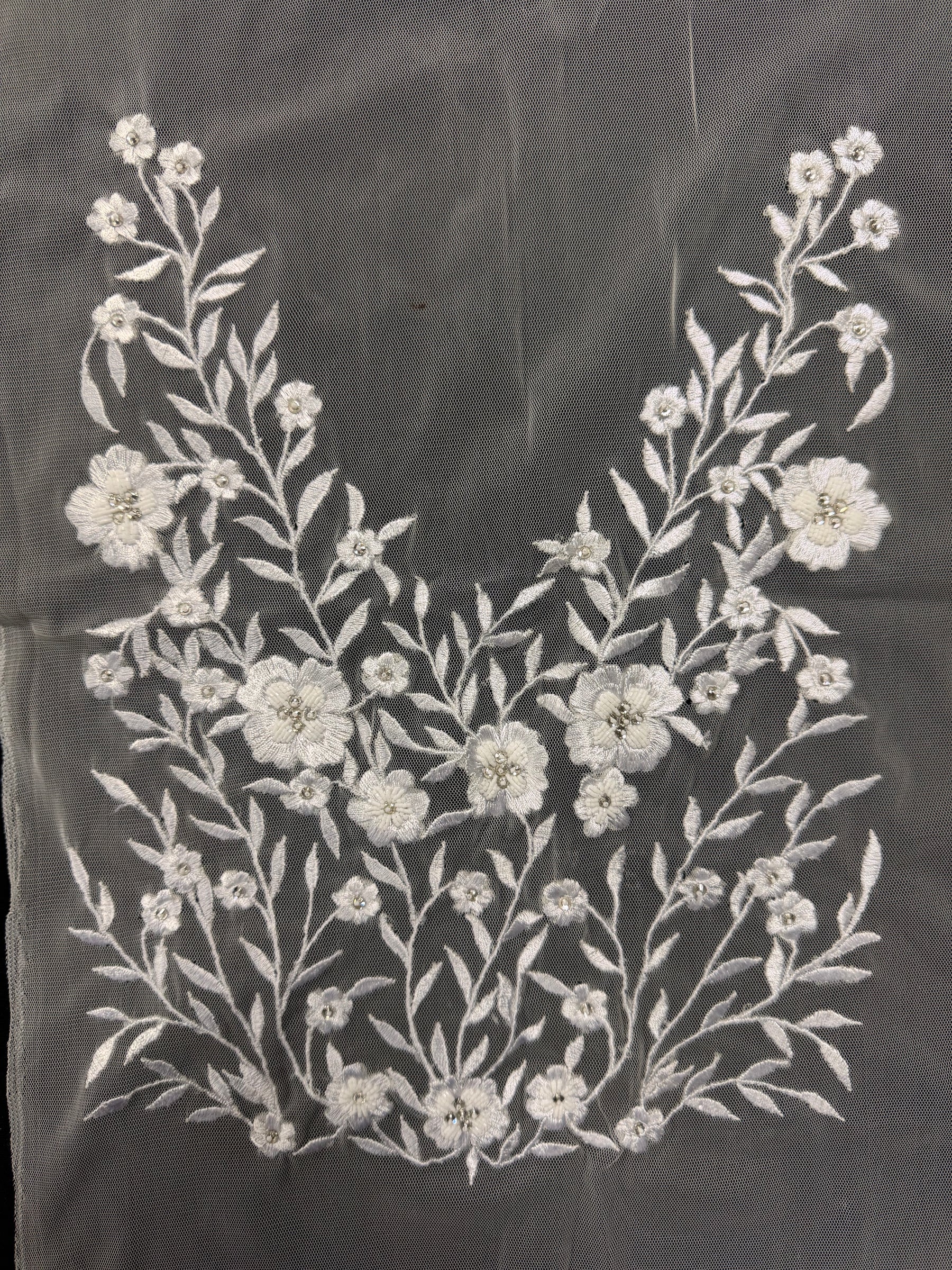 Beaded Embroidery Applique - MH3001