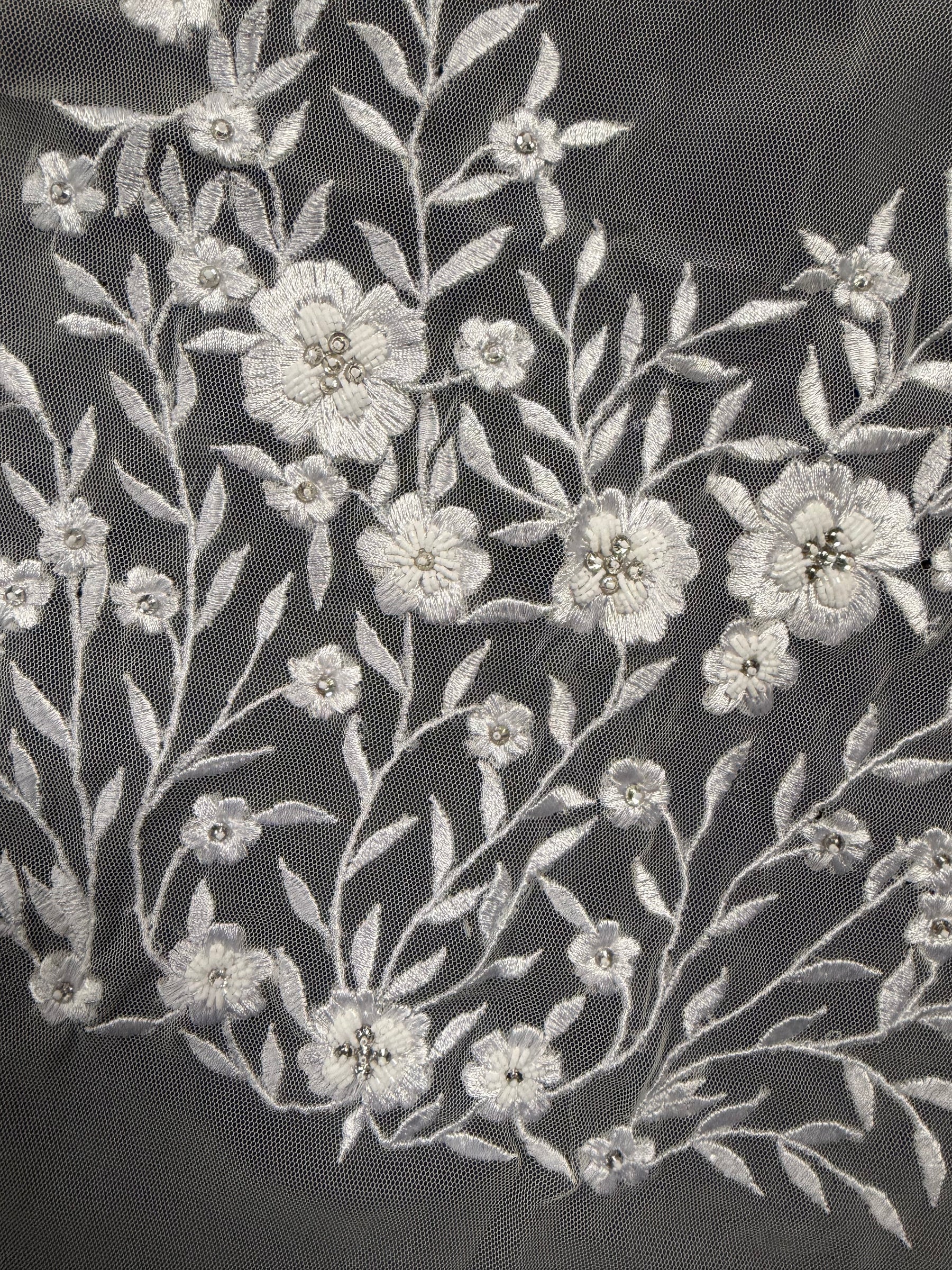 Beaded Embroidery Applique - MH3001