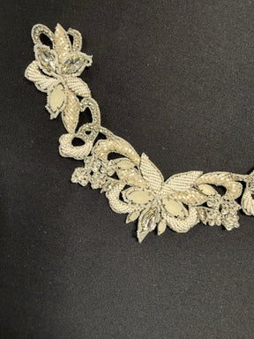 Crystal Beaded Applique - MH1012