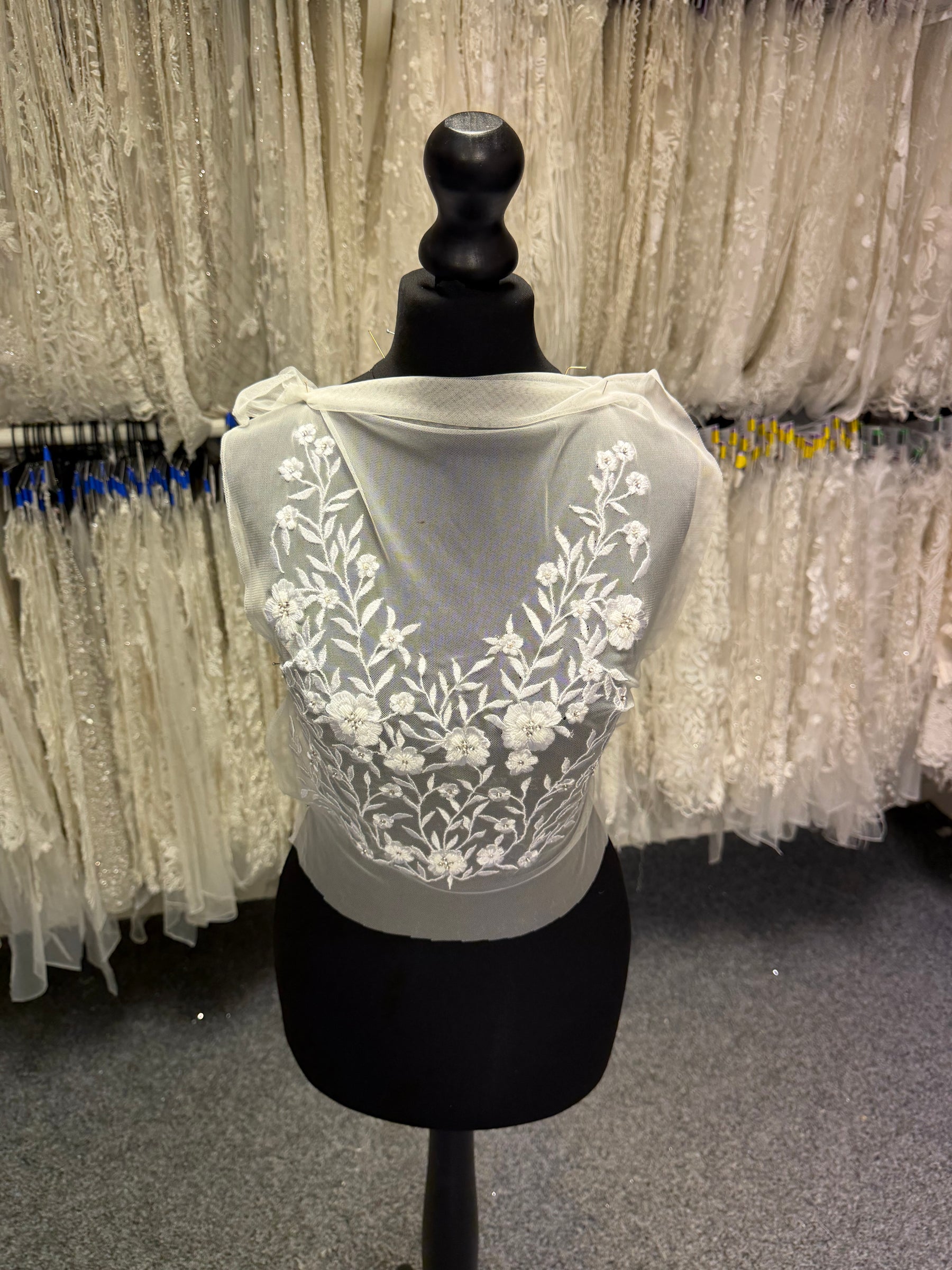 Beaded Embroidery Applique - MH3001