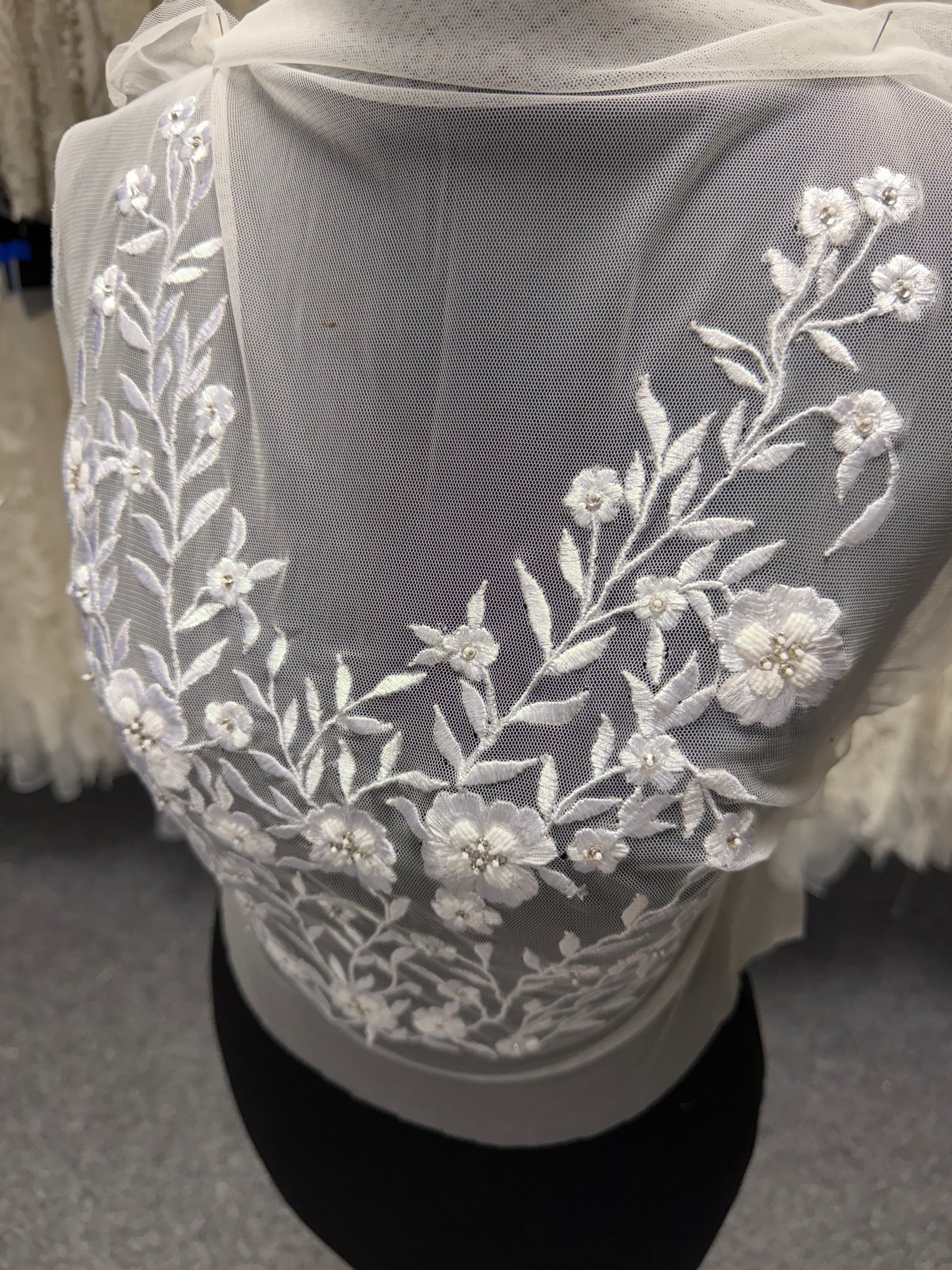 Beaded Embroidery Applique - MH3001