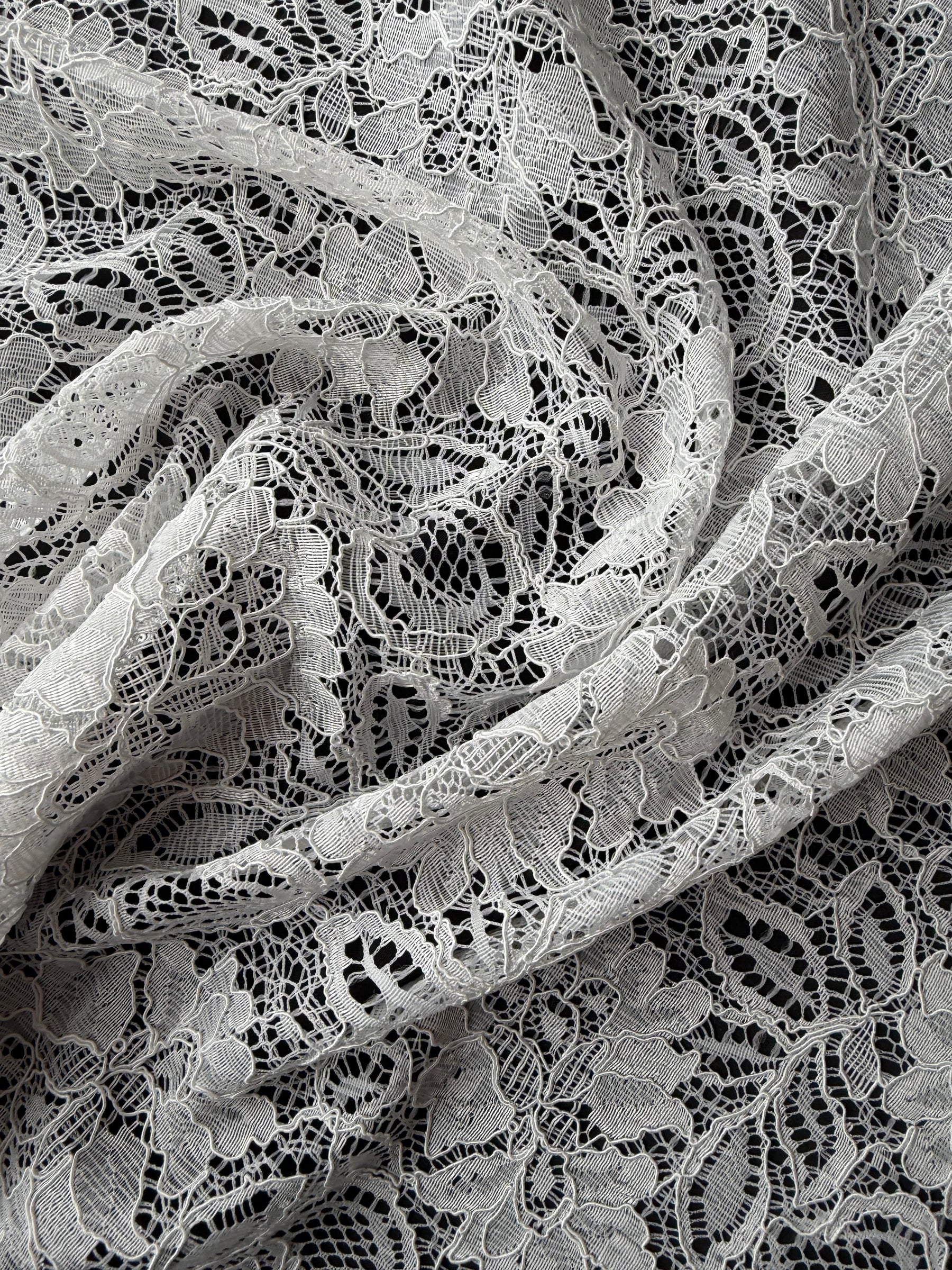Dentelle cordée ivoire - Tocca