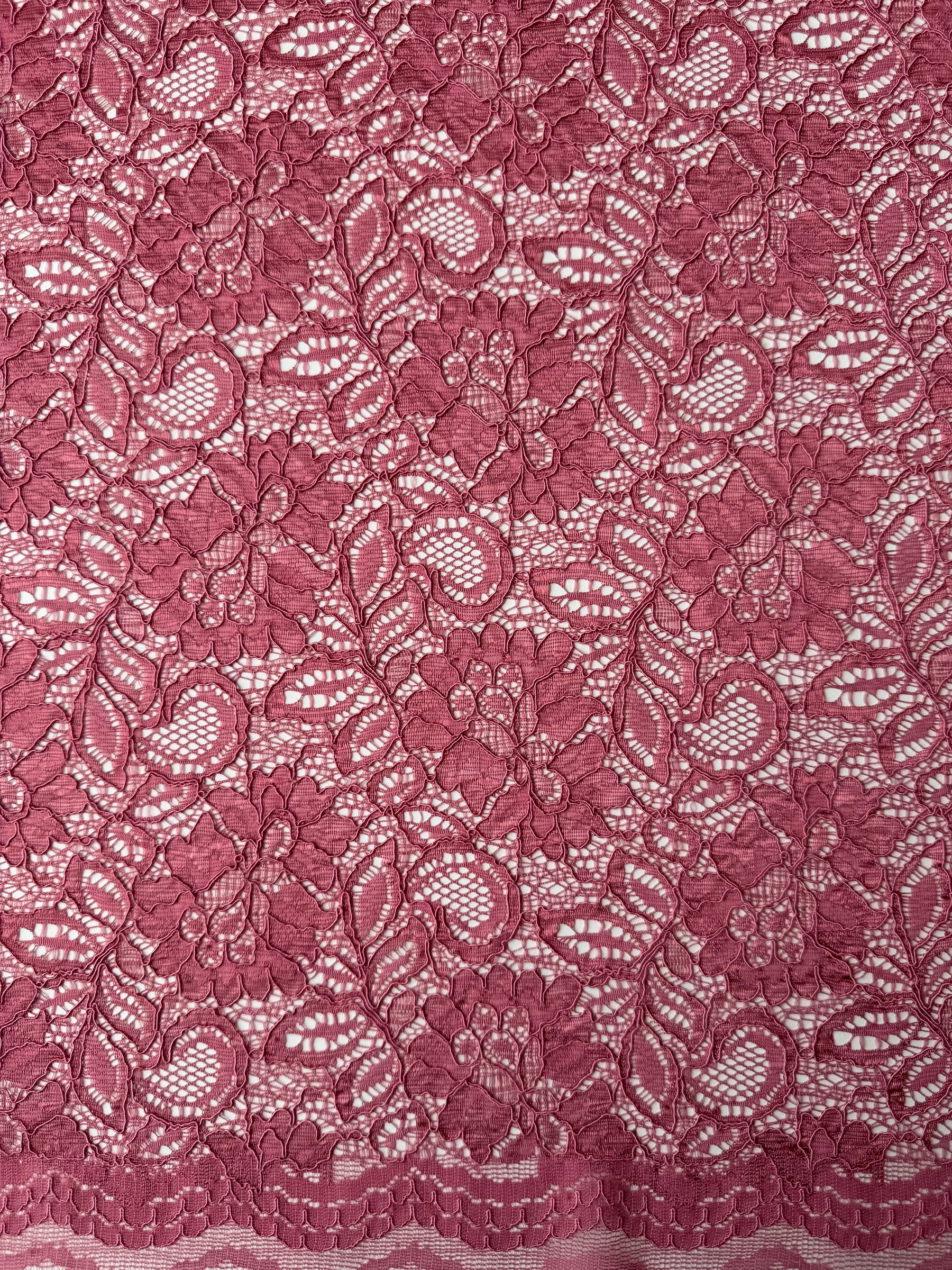 Dentelle Cordée Rose du Désert - Tocca