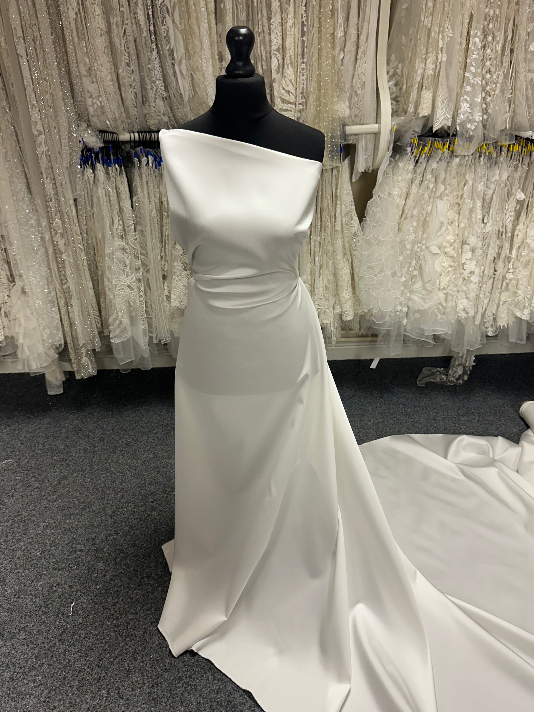 Mikado en mélange de soie ivoire pâle - PS4004