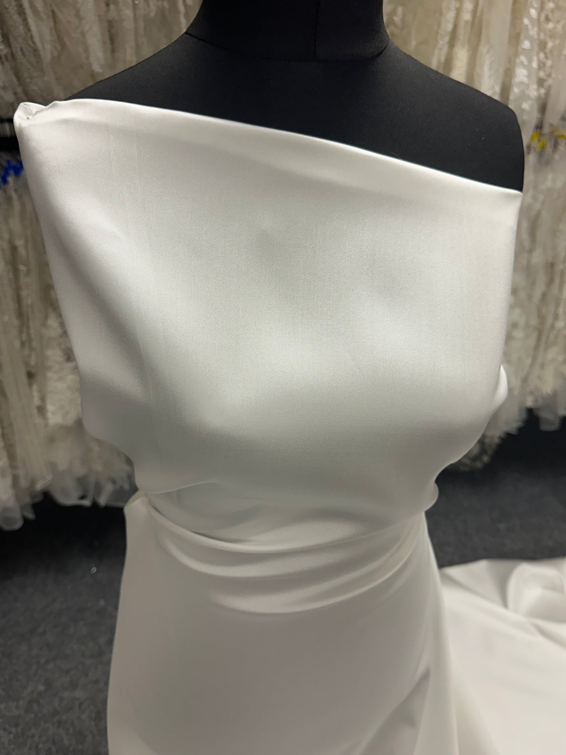 Mikado en mélange de soie ivoire pâle - PS4004