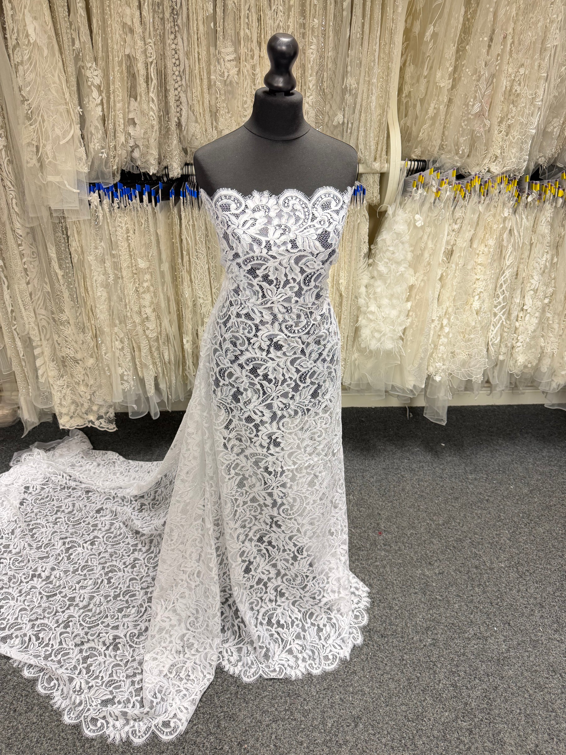 Dentelle Cordonnée Blanche - LA7014