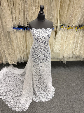 Dentelle Cordonnée Blanche - LA7014