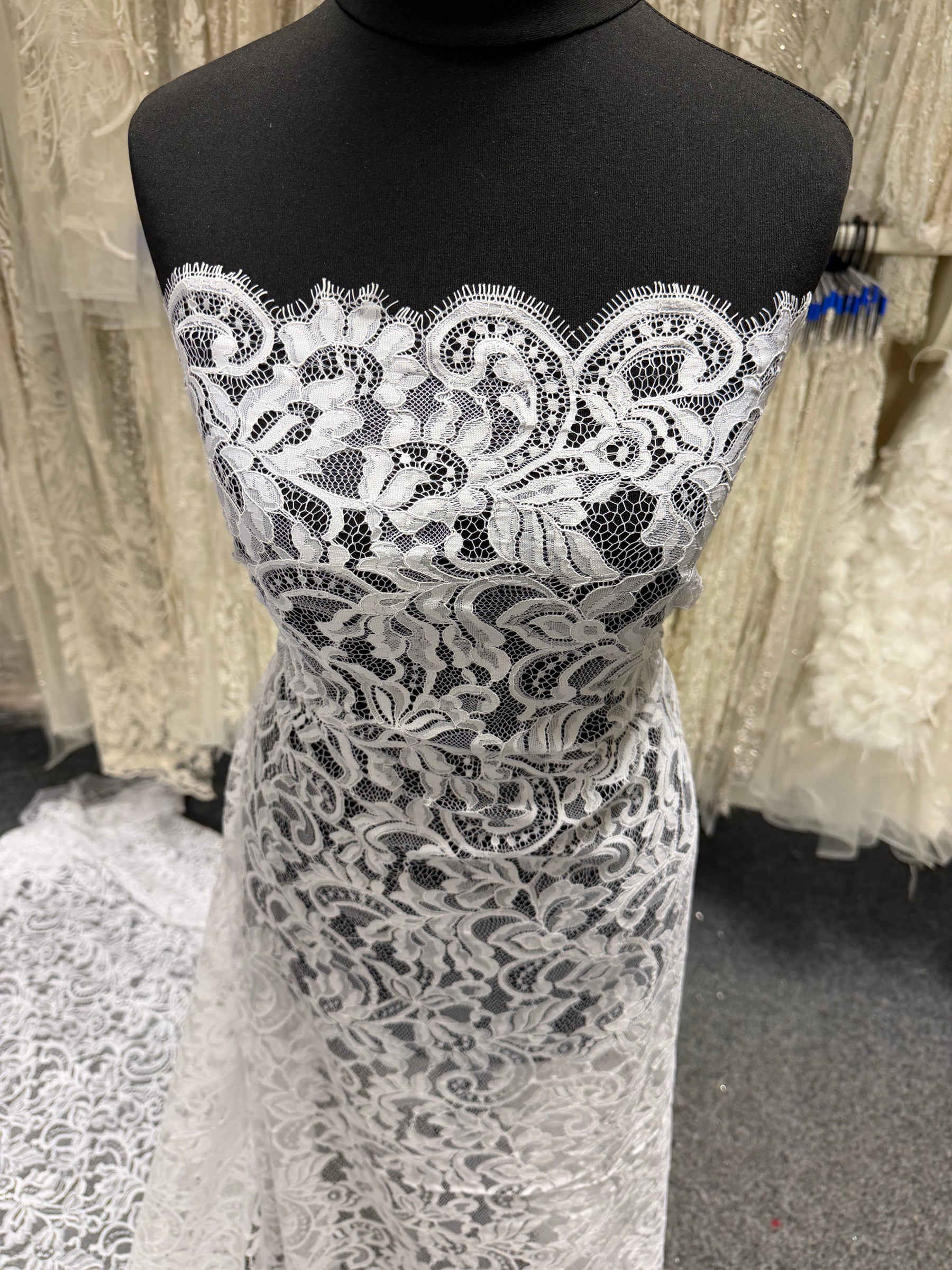 Dentelle Cordonnée Blanche - LA7014